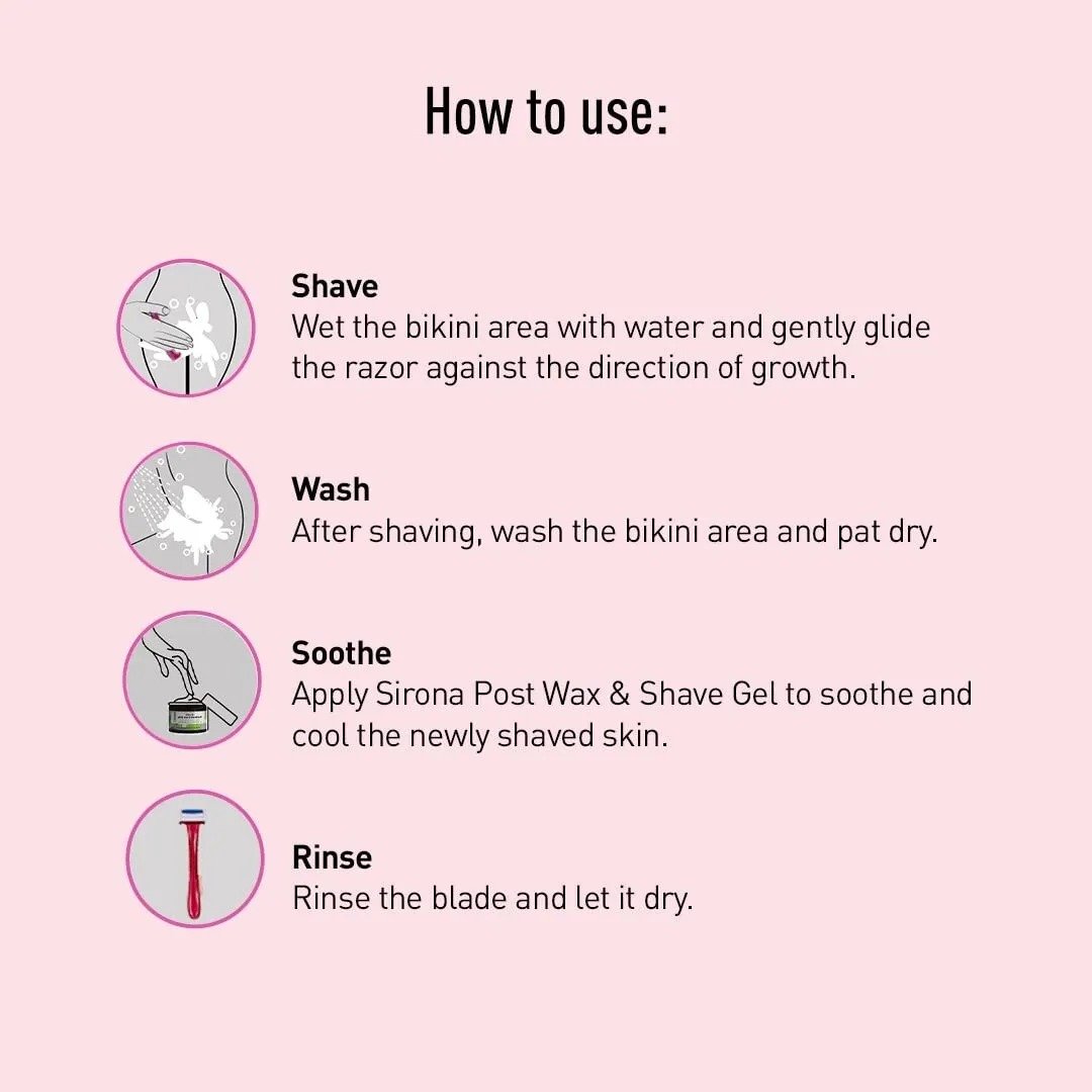 Bikini Disposable Razor for Women Pack of 03 - Image 4