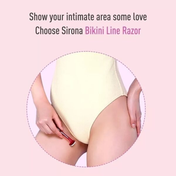 Women Bikini Line Razor Disposable Shaving Razor for Sensitive Areas and Underarm Hair Removal