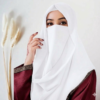 misri hijab and niqab 2 in 1 islamic face veil for women umrah hajj prayer hijab pakistan
