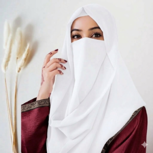 misri hijab and niqab 2 in 1 islamic face veil for women umrah hajj prayer hijab pakistan