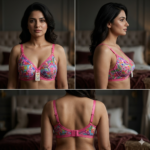 women net floral C cup non wired bra full coverage comfortable wireless bra ladies innerwear Pakistan