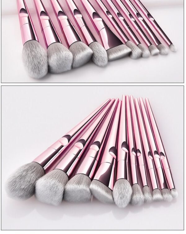 O.TWO.O Makeup Brush Kit Foundation Contour Eyeshadow Eyeliner Blush Brushes Soft Fiber Set