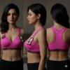 women sports bra thin padded wireless gym workout yoga bra breathable activewear Pakistan