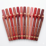 Feraas 12 pcs lip liner pencil set with different shades waterproof long lasting matte lip contour pencils
