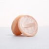 One finger velvet powder puff round satin set of 4 soft makeup puff for loose and compact powder application