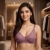 Lightweight Soft Net Padded Bra Without Underwire