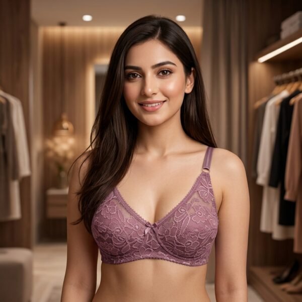 Lightweight Soft Net Padded Bra Without Underwire